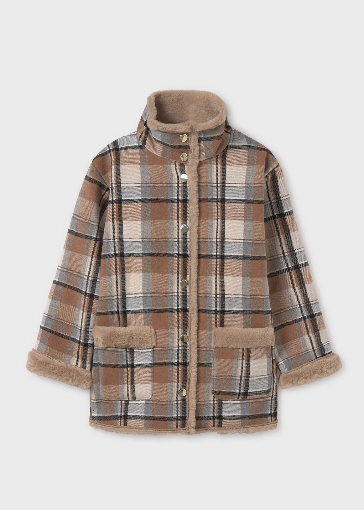 Cheap Abrigo doble faz chica Abrigos Y Chaquetas