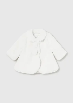 Hot Abrigo pelo recién nacida Abrigos Y Chaquetas