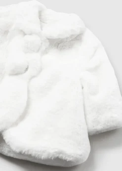 Hot Abrigo pelo recién nacida Abrigos Y Chaquetas