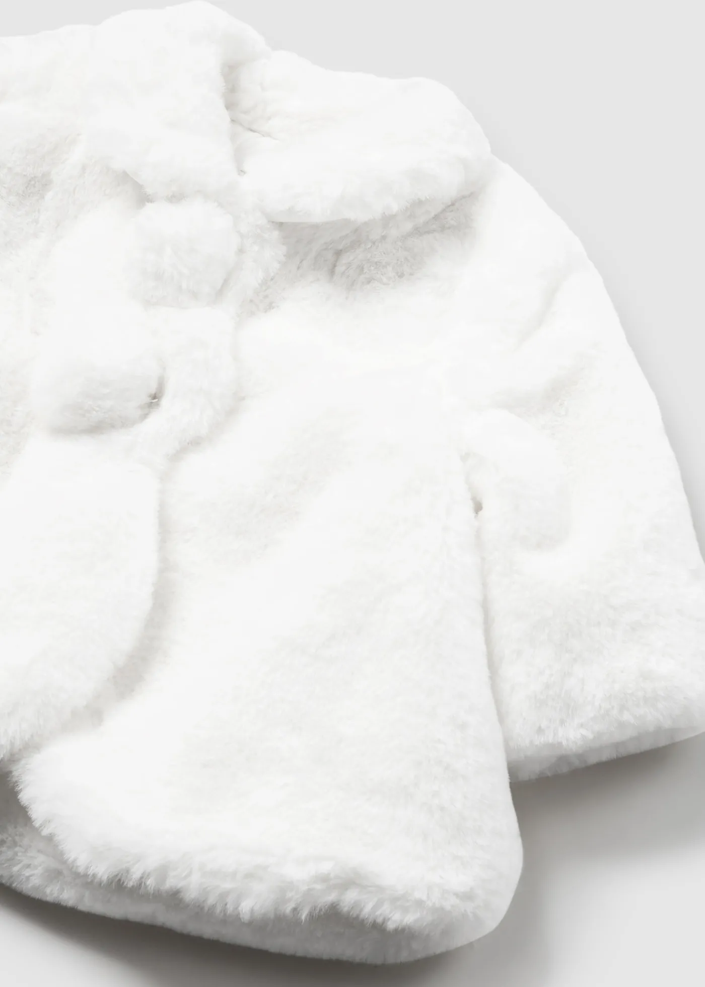 Hot Abrigo pelo recién nacida Abrigos Y Chaquetas