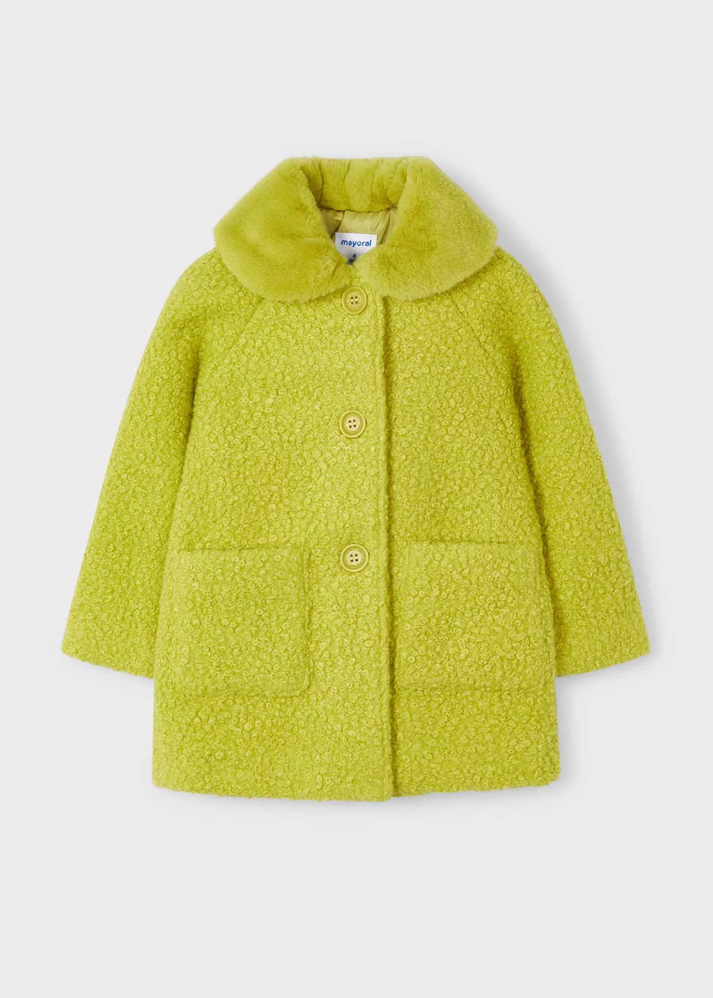 Flash Sale Abrigo rizo cuello pelo niña Abrigos Y Chaquetas