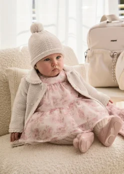 Online Abrigo tricot con gorro recién nacida Abrigos Y Chaquetas
