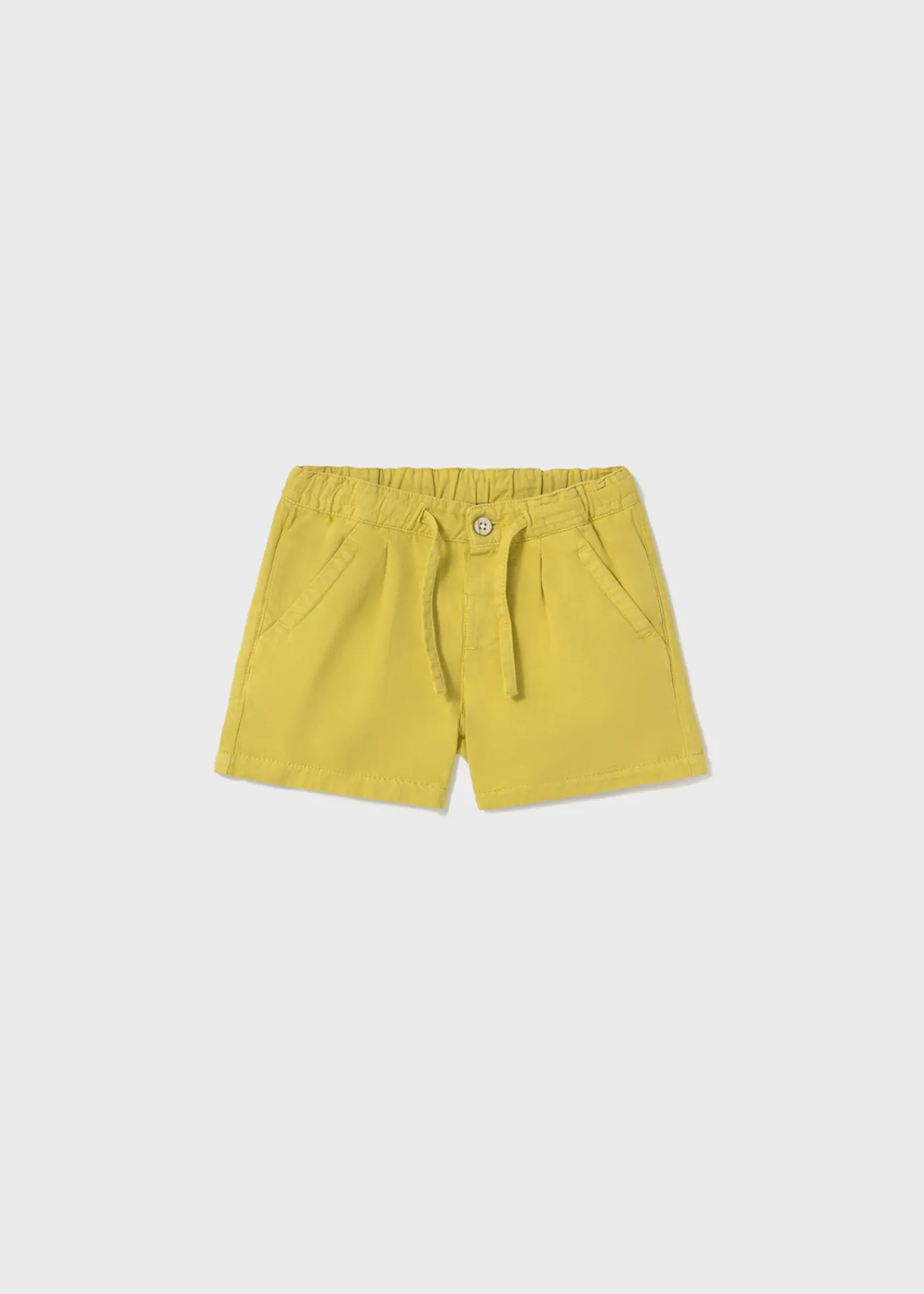 Sale Bermuda corte holgado con lino bebé Pantalones Y Petos