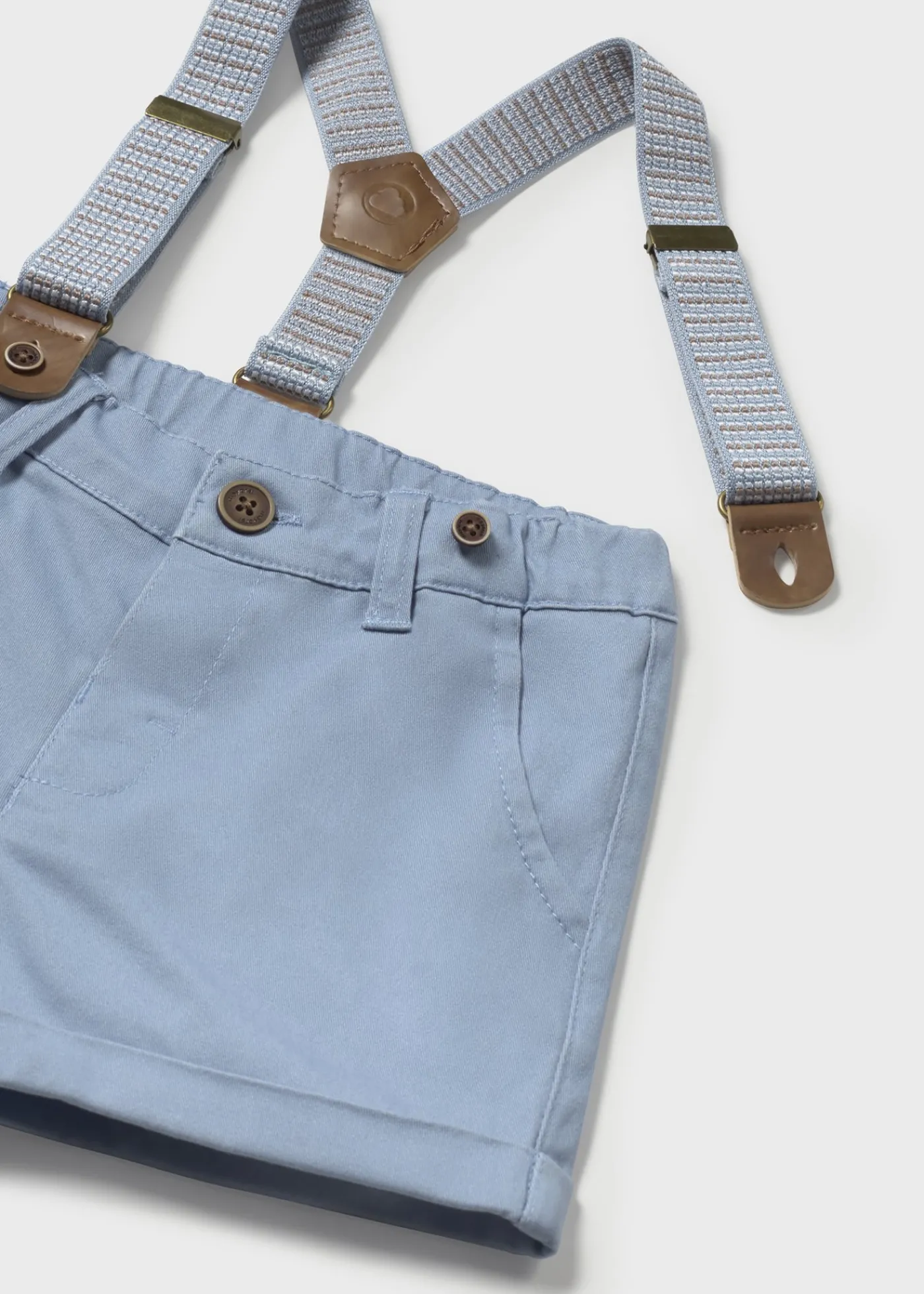 Discount Bermuda piqué tirantes bebé Pantalones Y Petos