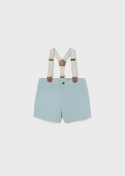 Best Bermuda sarga tirantes bebé Pantalones Y Petos