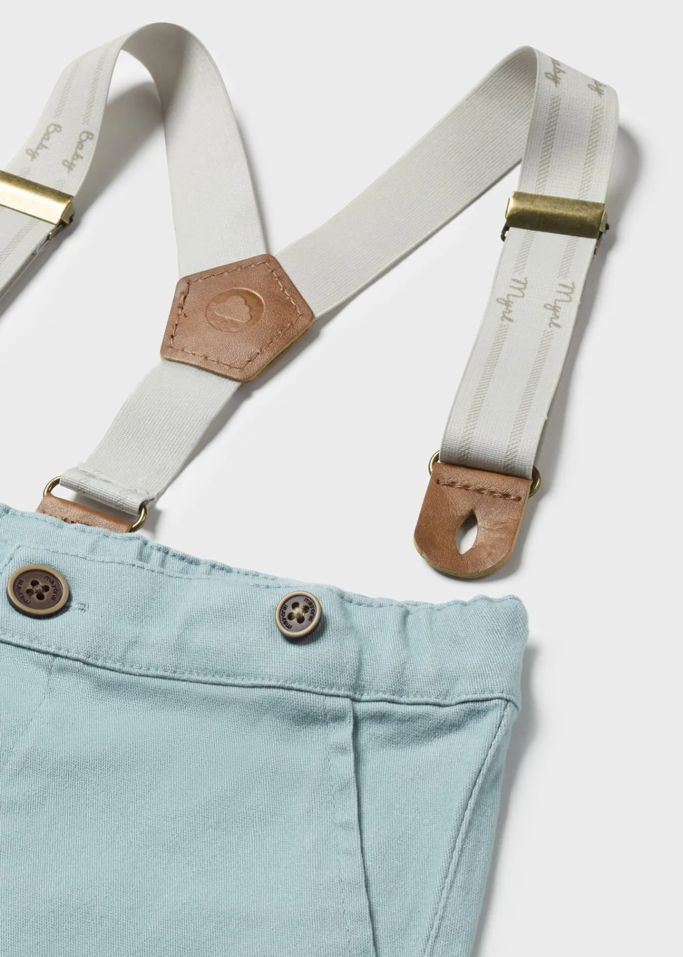 Best Bermuda sarga tirantes bebé Pantalones Y Petos