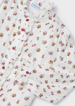 Clearance Blusa estampada volantes niña Blusas Y Tops