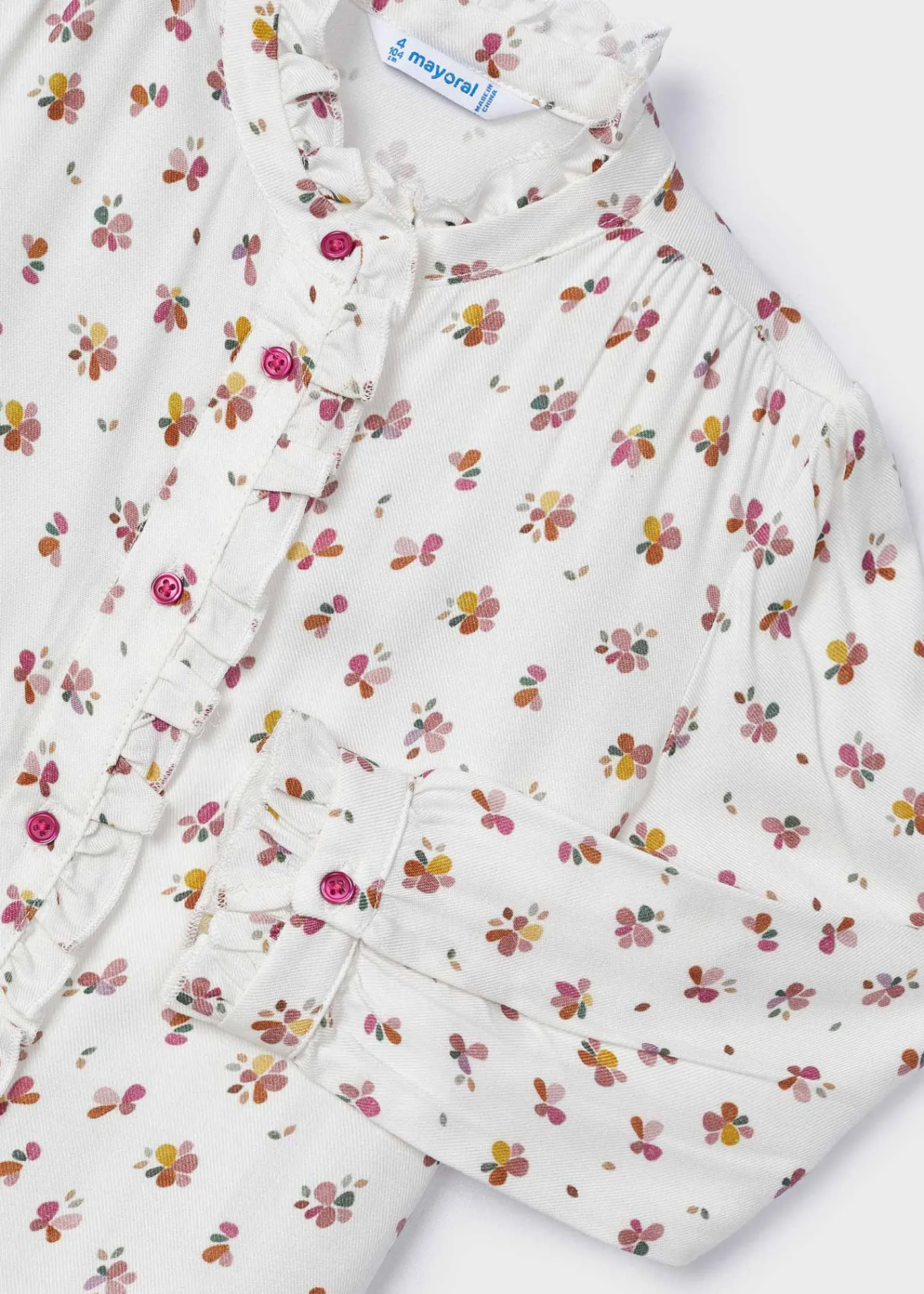 Clearance Blusa estampada volantes niña Blusas Y Tops