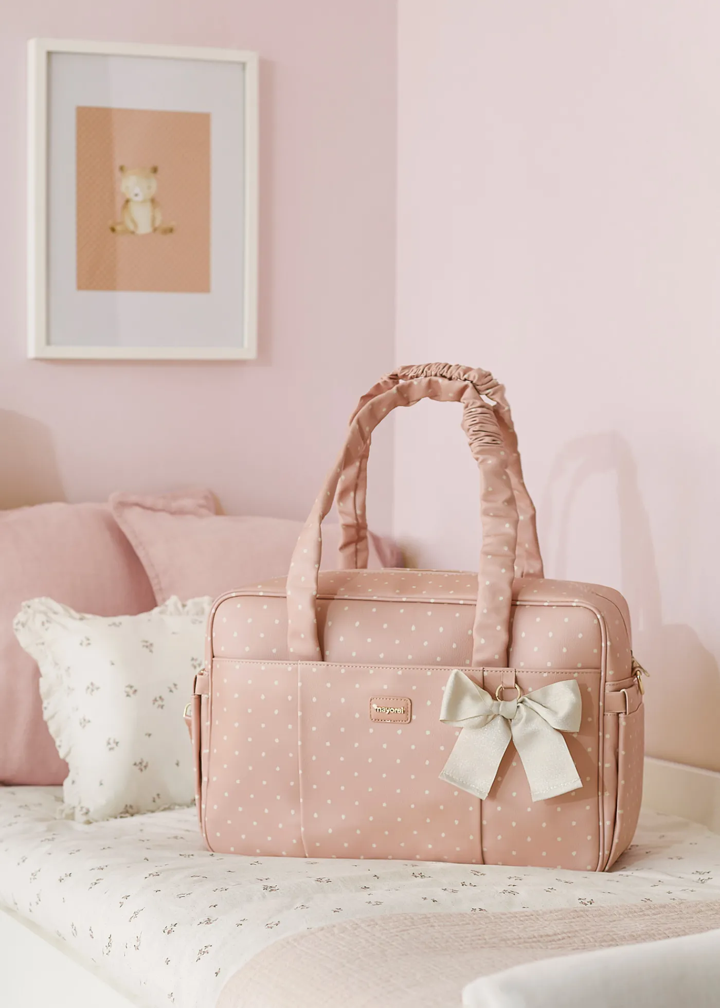 Flash Sale Bolso maternidad lunares bebé Bolsos De Maternidad