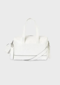 Discount Bolso maternidad lunares con portachupete bebé Bolsos De Maternidad