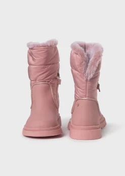 Shop Bota doble faz pelo niña Botas Y Botines|Botas Y Botines