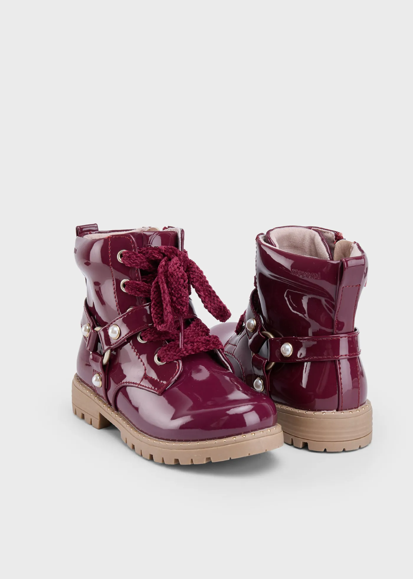 Outlet Botín biker charol niña Botas Y Botines|Botas Y Botines