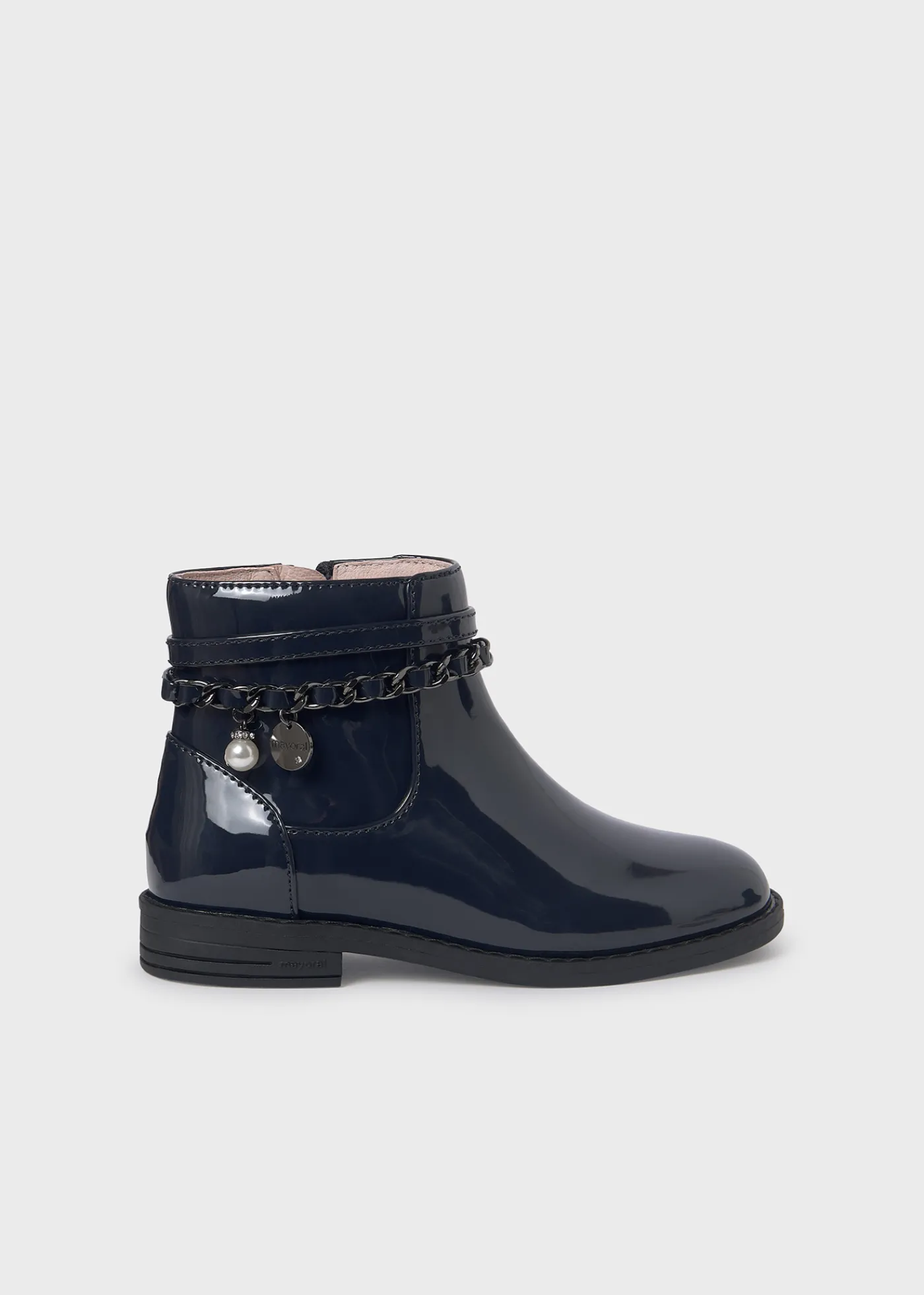 Clearance Botín charol cadena niña Botas Y Botines|Botas Y Botines
