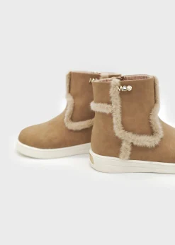 Cheap Botín detalle pelo chica Botas Y Botines|Botas Y Botines