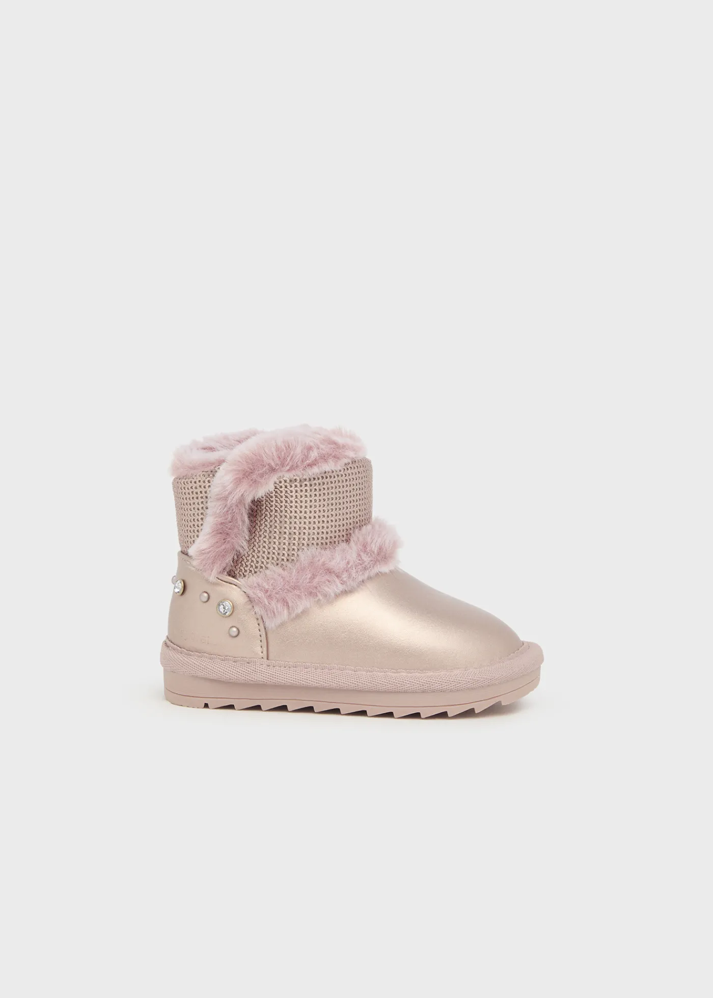 Hot Botín metalizado lentejuelas bebé Botas Y Botines|Botas Y Botines