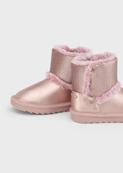 Sale Botín metalizado lentejuelas niña Botas Y Botines|Botas Y Botines