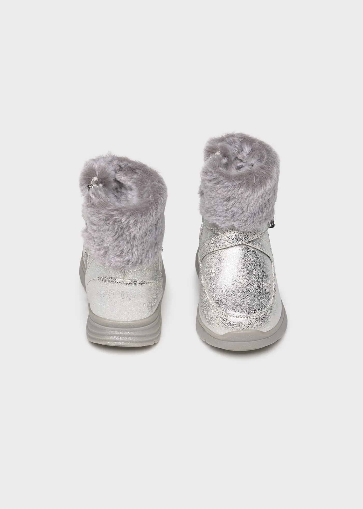 Cheap Botín metalizado pelo bebé Botas Y Botines|Botas Y Botines