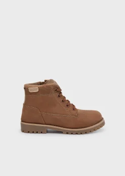 Hot Botín montaña nobuck niño Botas Y Botines|Botas Y Botines