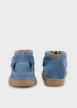 Best Botín pespuntes serraje niño Botas Y Botines|Botas Y Botines