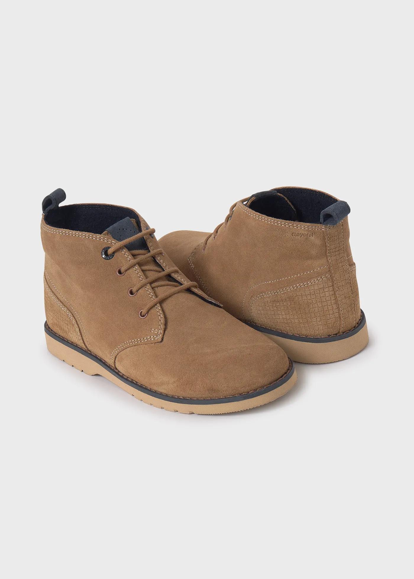 New Botín serraje cordones niño Botas Y Botines|Botas Y Botines
