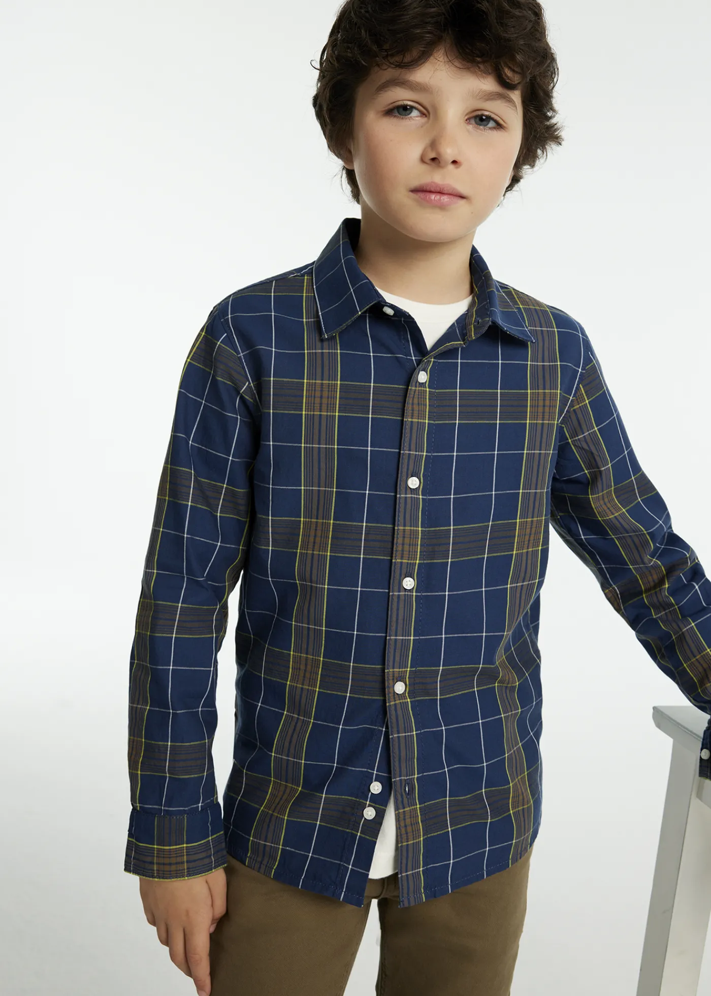 Hot Camisa cuadros chico Camisas