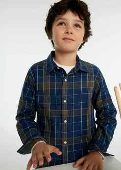 Hot Camisa cuadros chico Camisas