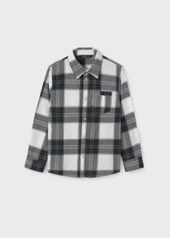 New Camisa cuadros franela chico Camisas