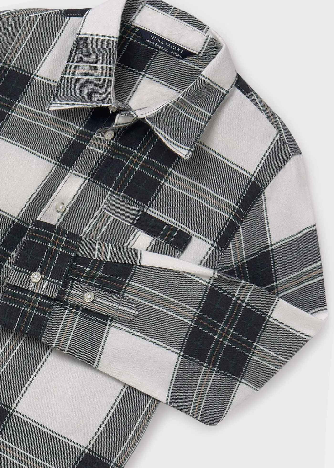 New Camisa cuadros franela chico Camisas