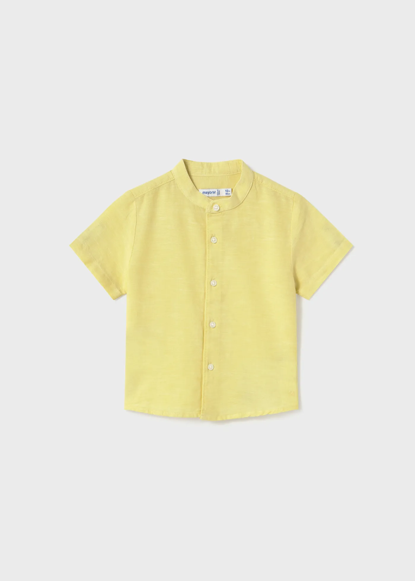 Best Camisa cuello mao con lino bebé Camisas Y Blusas