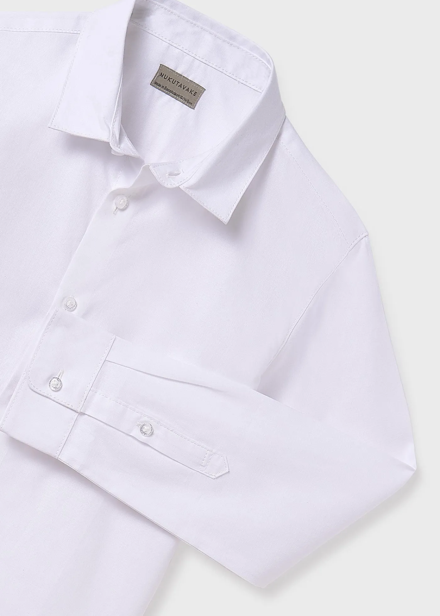Store Camisa manga larga lisa chico Camisas