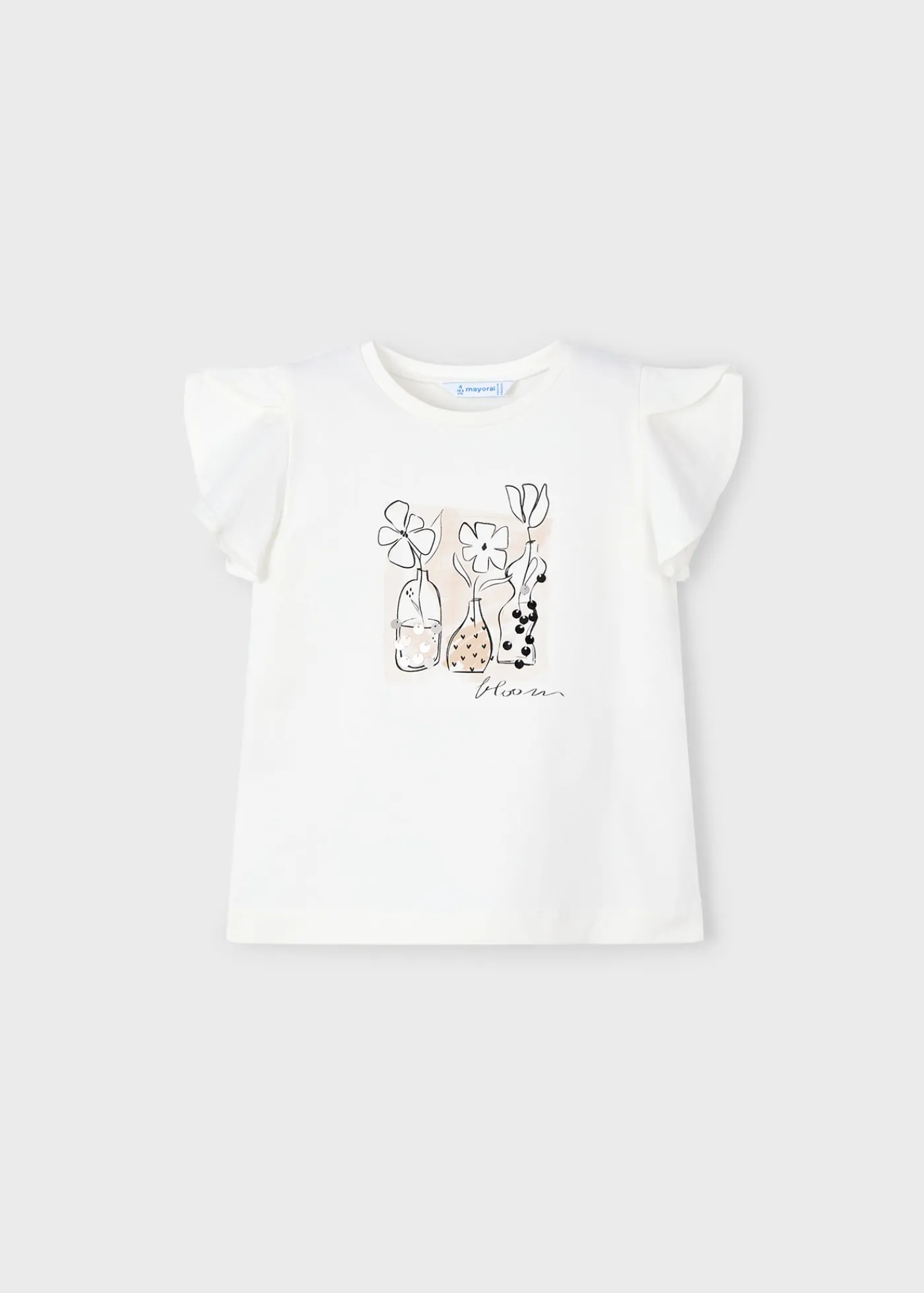 Fashion Camiseta aplicaciones niña Camisetas Y Polos