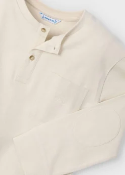Cheap Camiseta botones cuello niño Camisetas