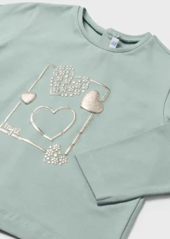 Best Sale Camiseta básica corazones bebé Bodies Y Camisetas