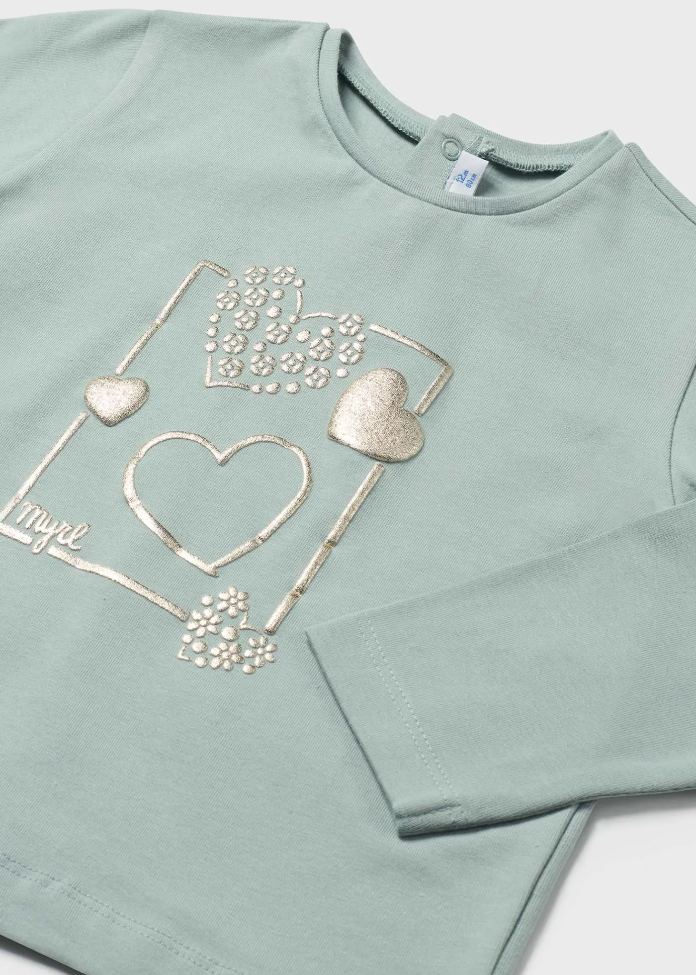 Best Sale Camiseta básica corazones bebé Bodies Y Camisetas
