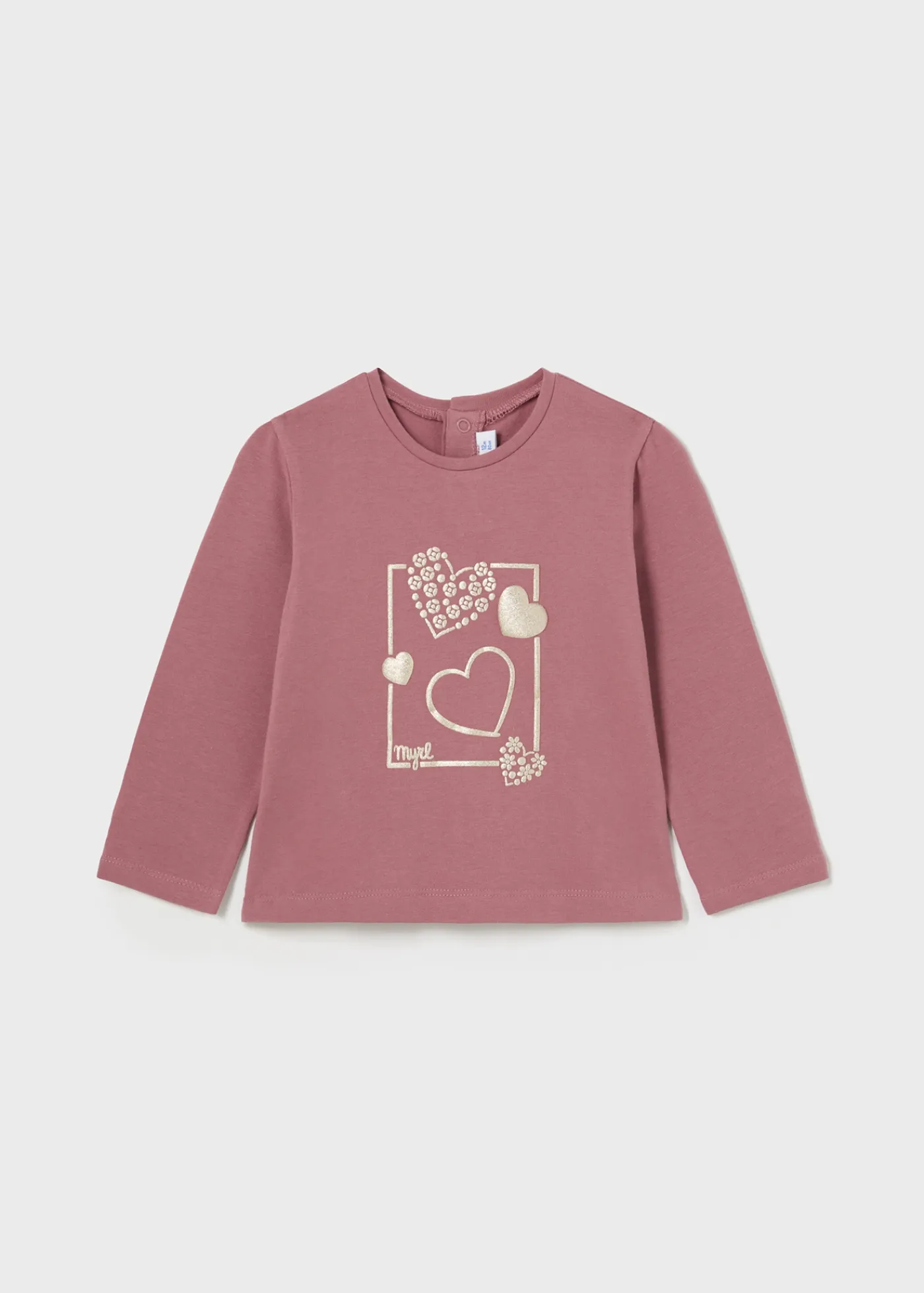 Best Camiseta básica corazones bebé Bodies Y Camisetas