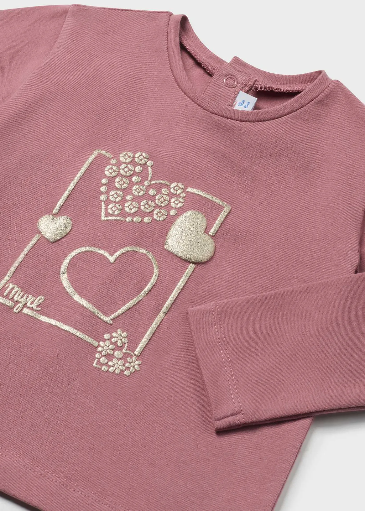 Best Camiseta básica corazones bebé Bodies Y Camisetas