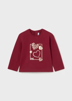 Cheap Camiseta básica corazones bebé Bodies Y Camisetas