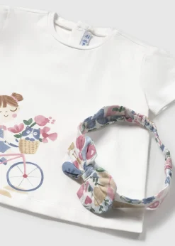 Flash Sale Camiseta con diadema estampada bebé Bodies Y Camisetas