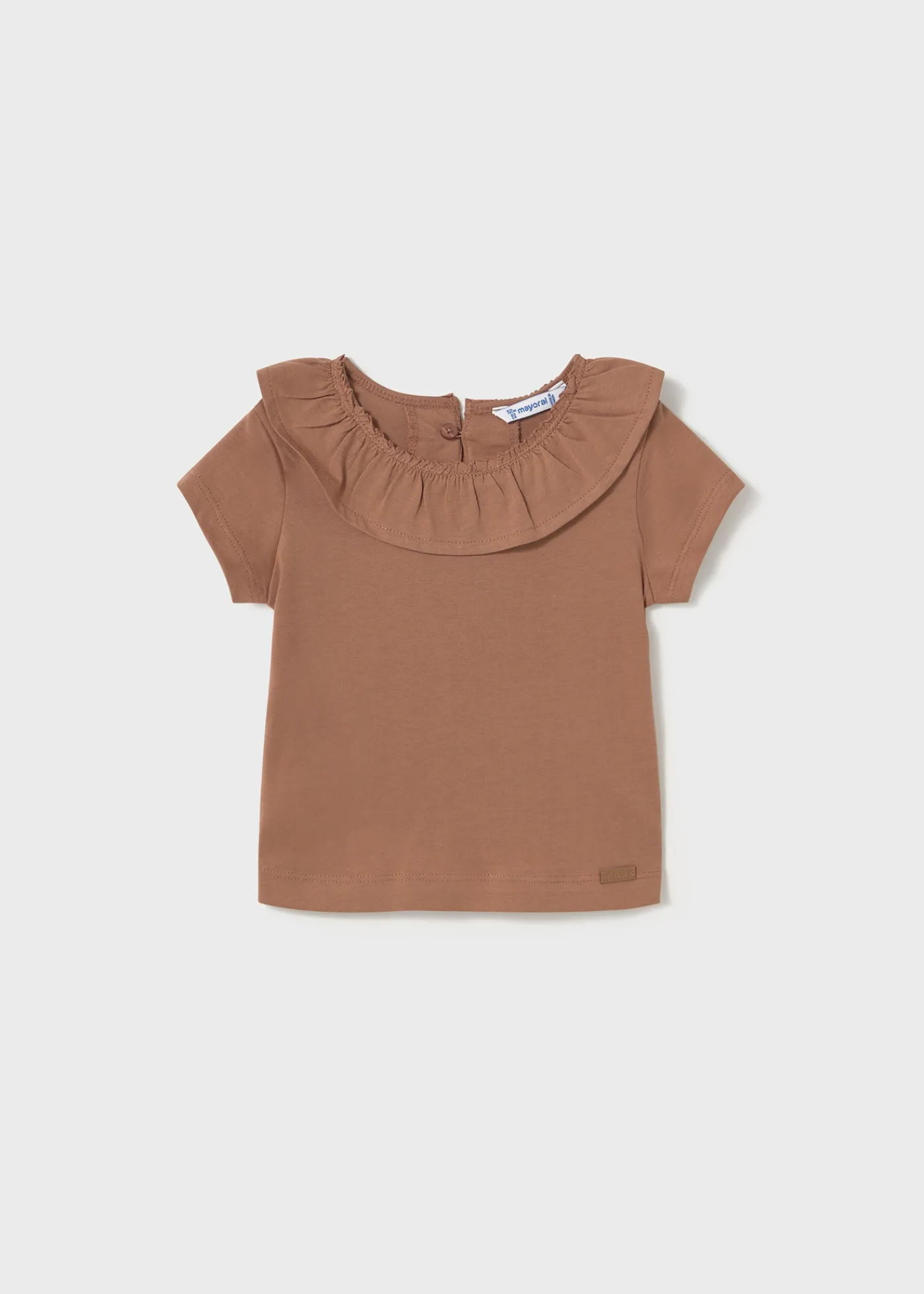 Hot Camiseta cuello volante bebé Bodies Y Camisetas