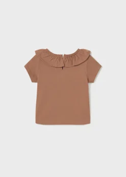 Hot Camiseta cuello volante bebé Bodies Y Camisetas