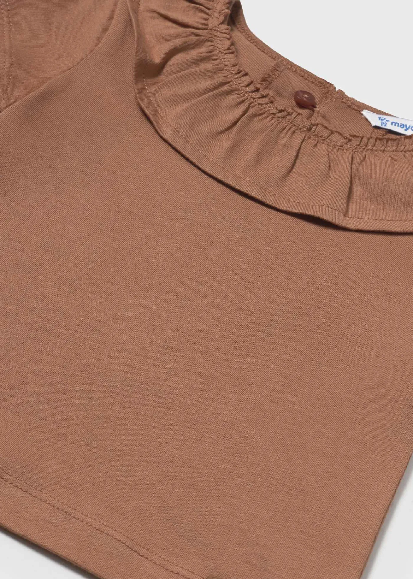 Hot Camiseta cuello volante bebé Bodies Y Camisetas
