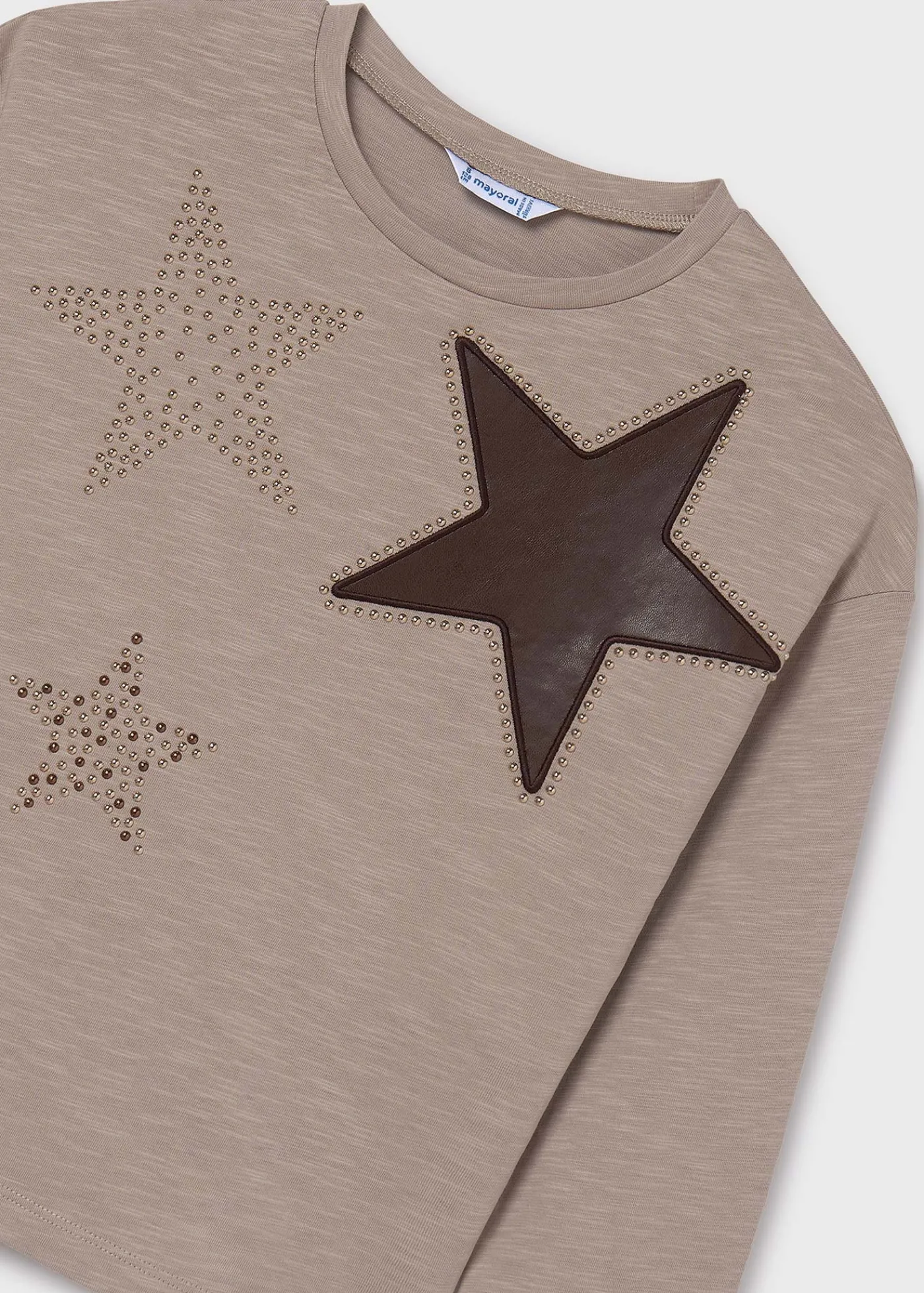 Fashion Camiseta detalle strass chica Camisetas Y Polos