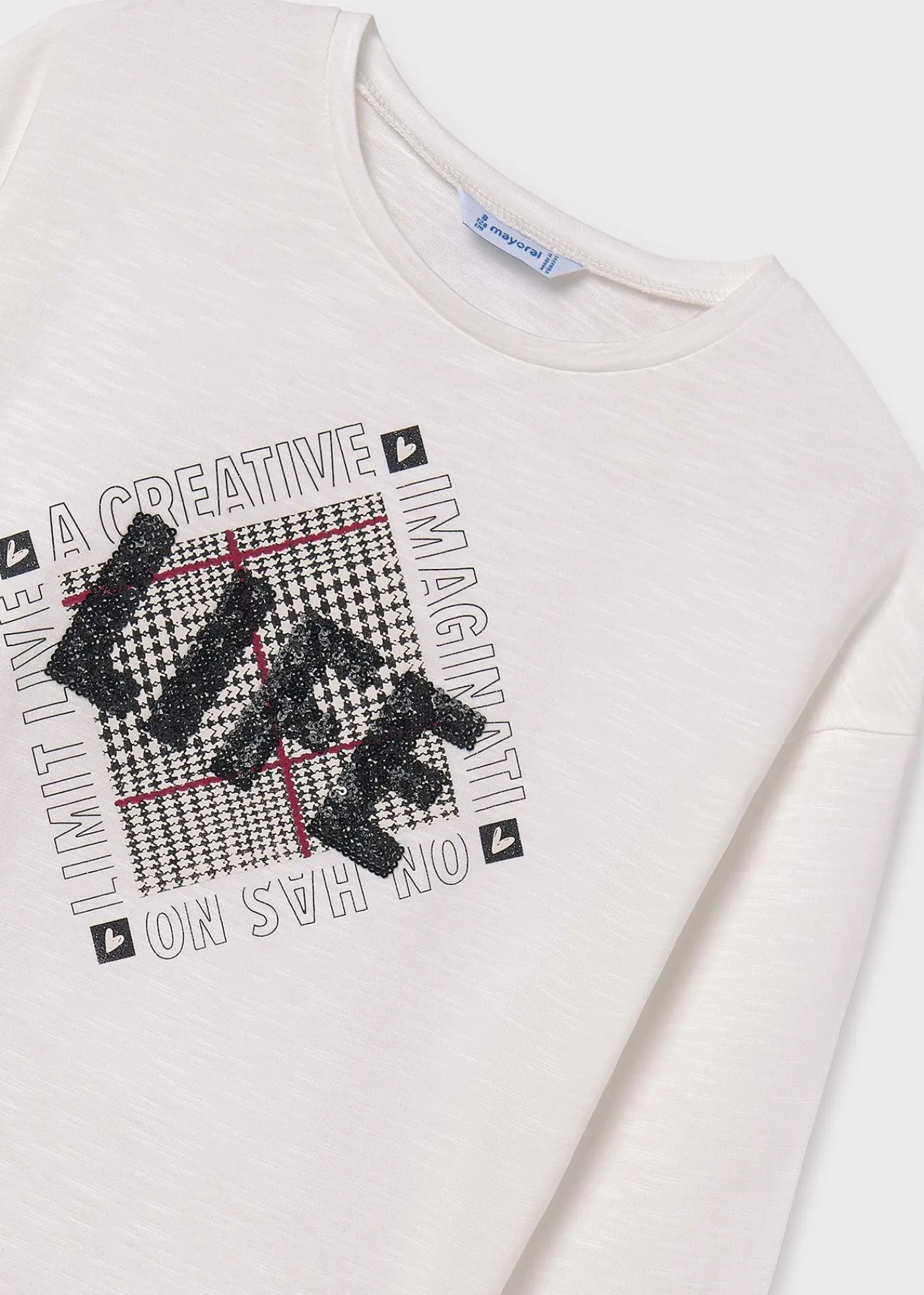 Cheap Camiseta detalle strass chica Camisetas Y Polos