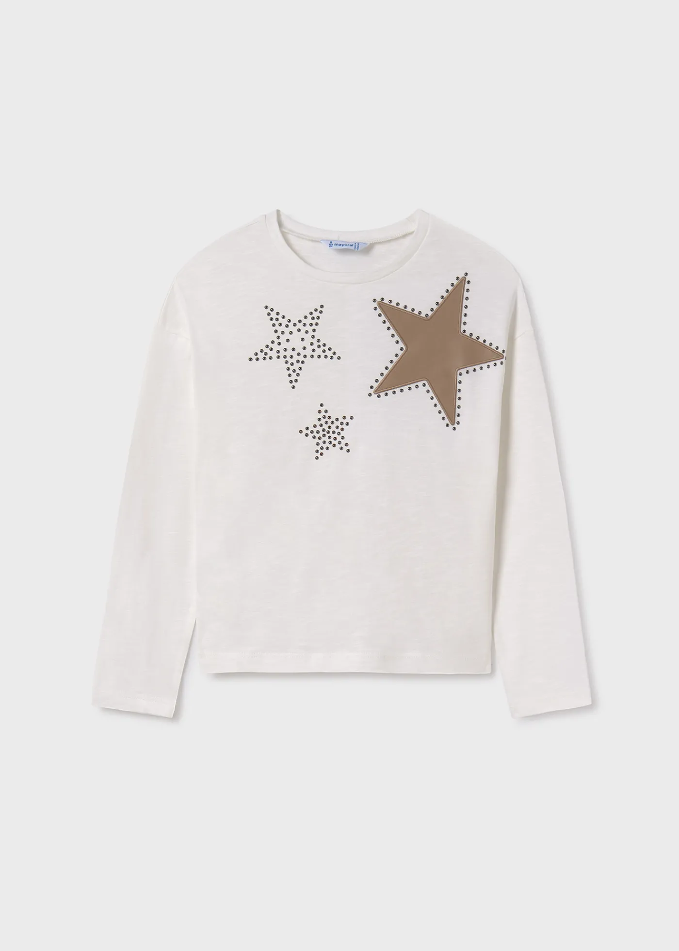 Fashion Camiseta detalle strass chica Camisetas Y Polos