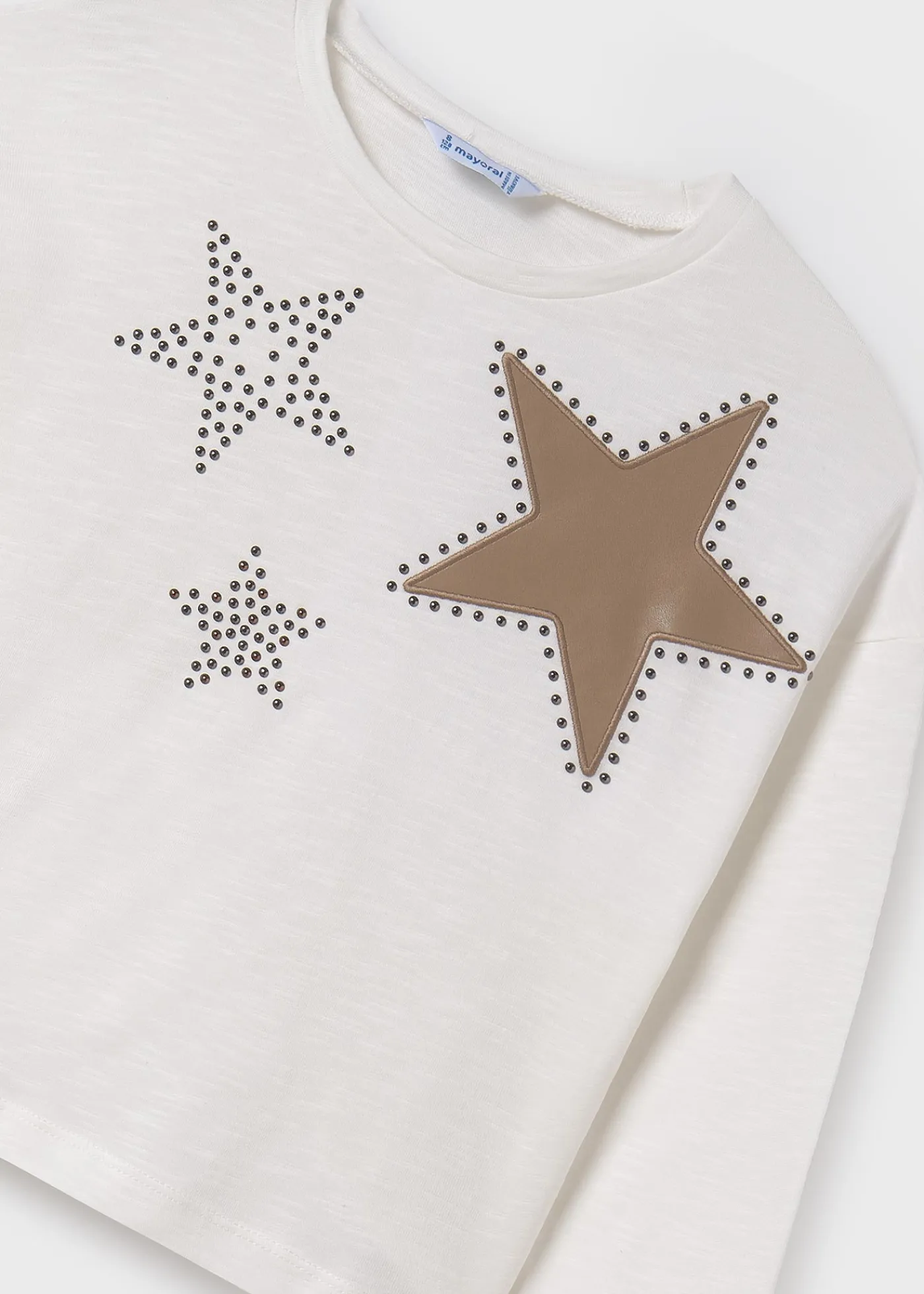 Fashion Camiseta detalle strass chica Camisetas Y Polos