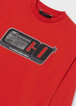 New Camiseta estampado lenticular carrera chico Camisetas
