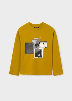 Cheap Camiseta estampado lenticular chico Camisetas