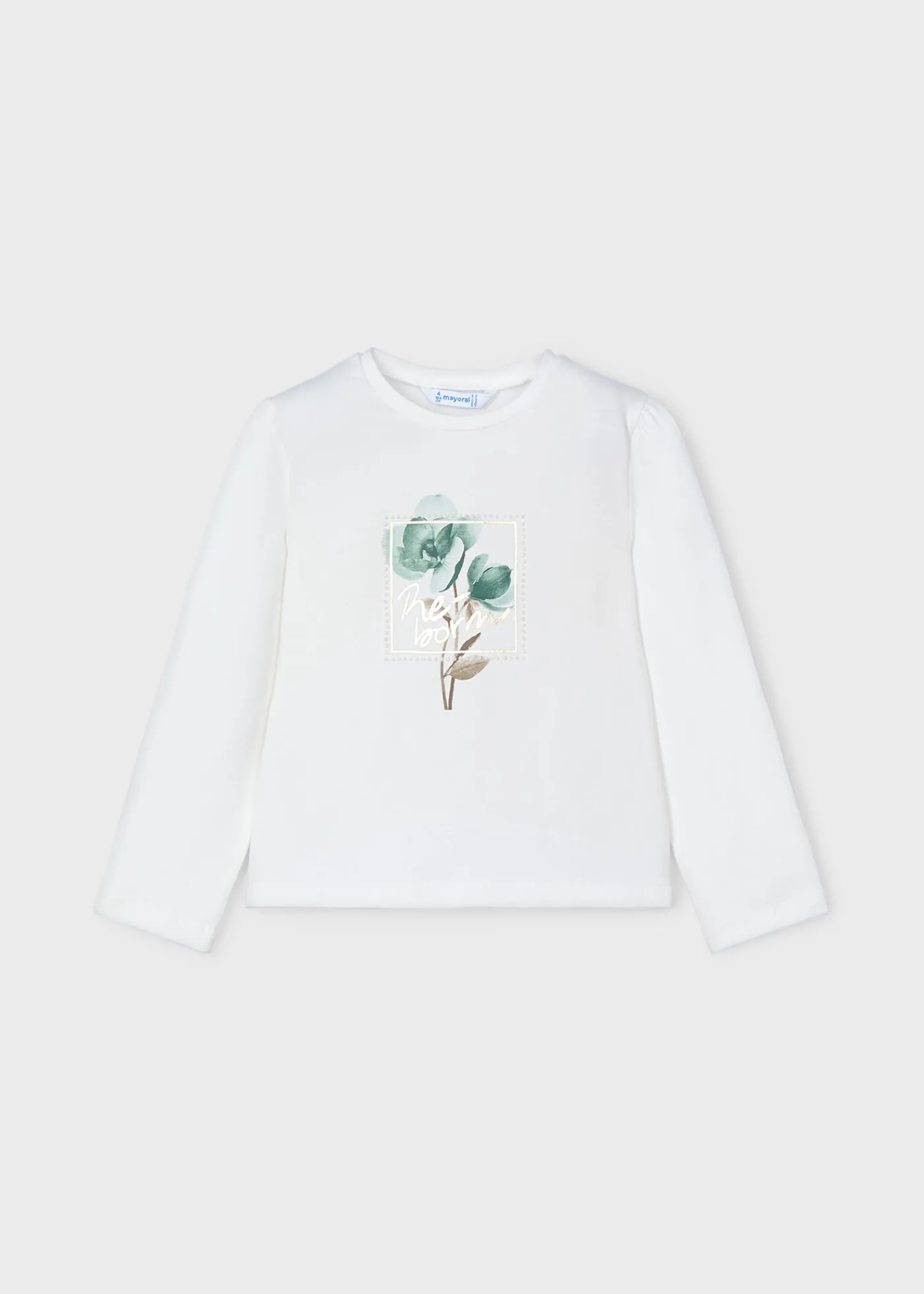 Discount Camiseta flores niña Camisetas Y Polos
