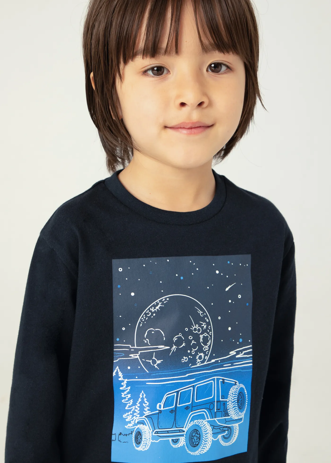 Outlet Camiseta gráfica fosforecente niño Camisetas