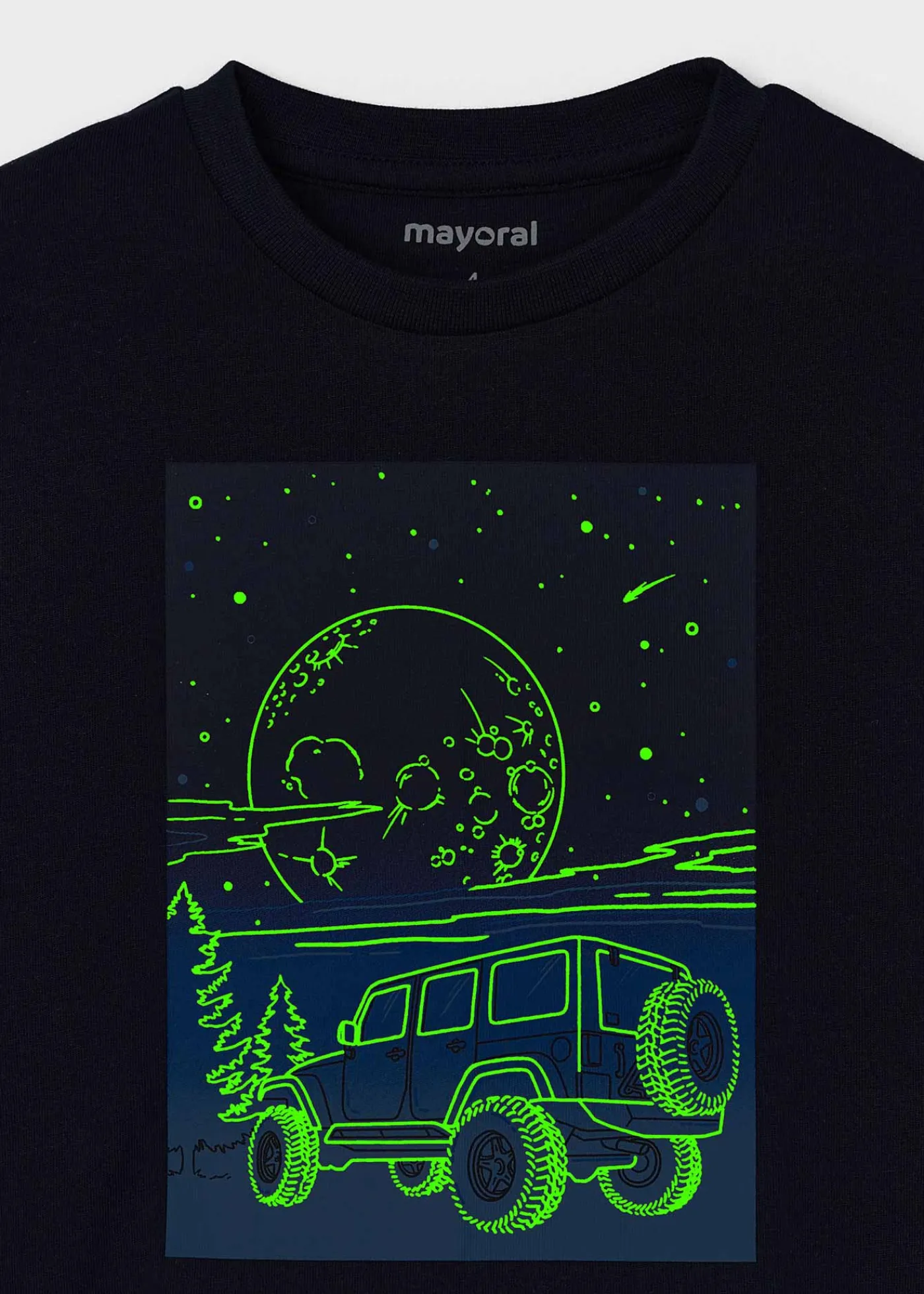 Outlet Camiseta gráfica fosforecente niño Camisetas